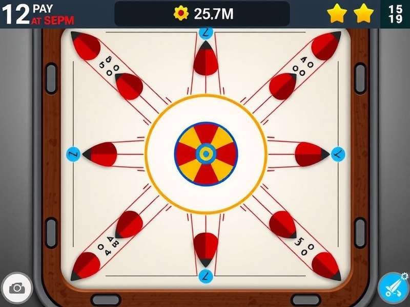 Turbo Carrom Conqueror Game Screenshot